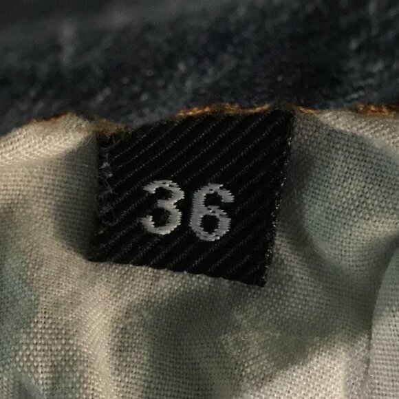 Profound Aesthetic Jeans 36W Hand Art Skinny Jeans - Picture 6 of 7